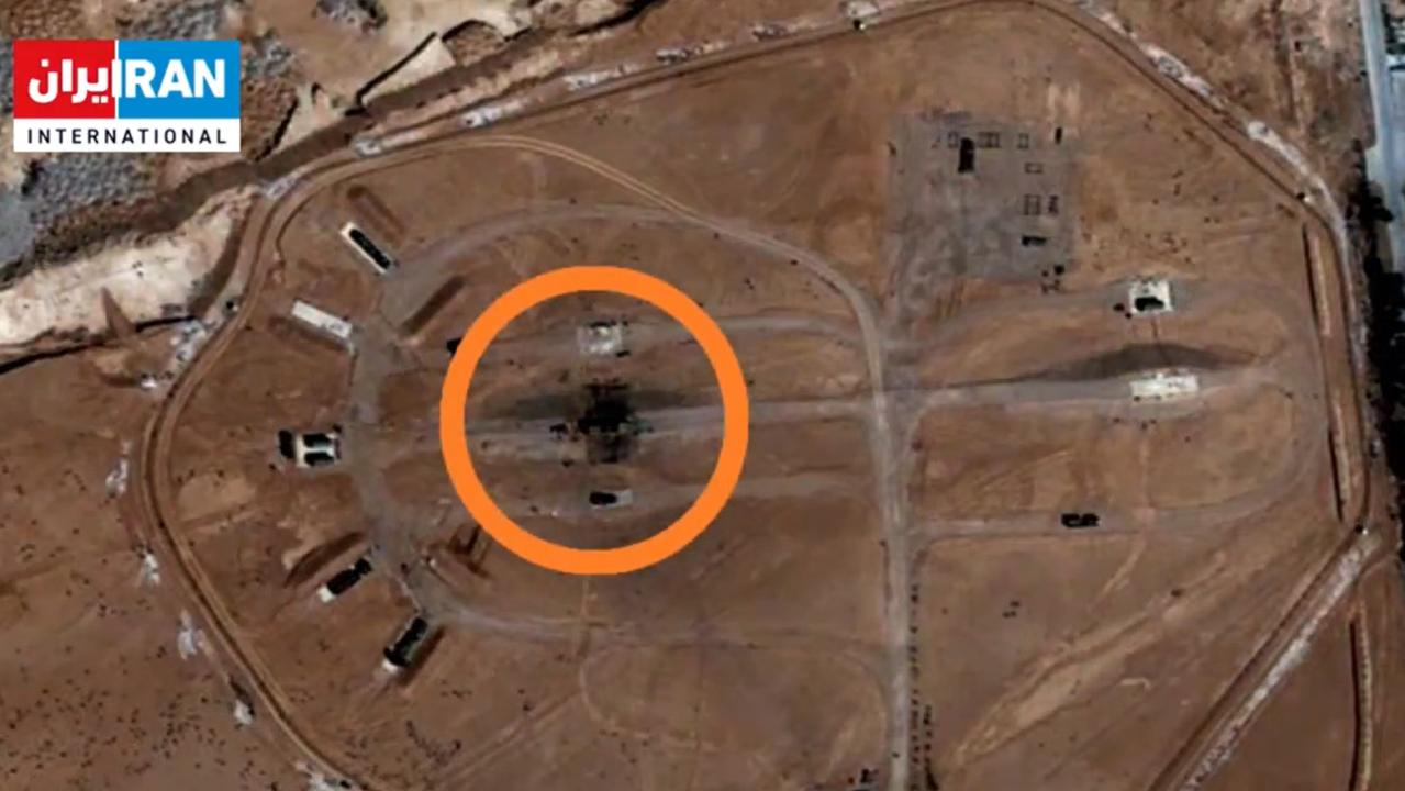 Satellite imagery obtained by Iran International confirms that a central part of the S-300 air defense system at an Iranian air base in Isfahan was hit by Israel. Picture: X
