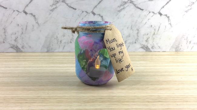 DIY Mother's Day Candles – Idea Land