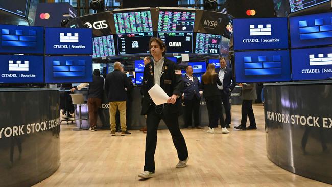 Financial markets are reassessing their initial optimism around the Trump election, with worries about inflation returning. Picture: AFP