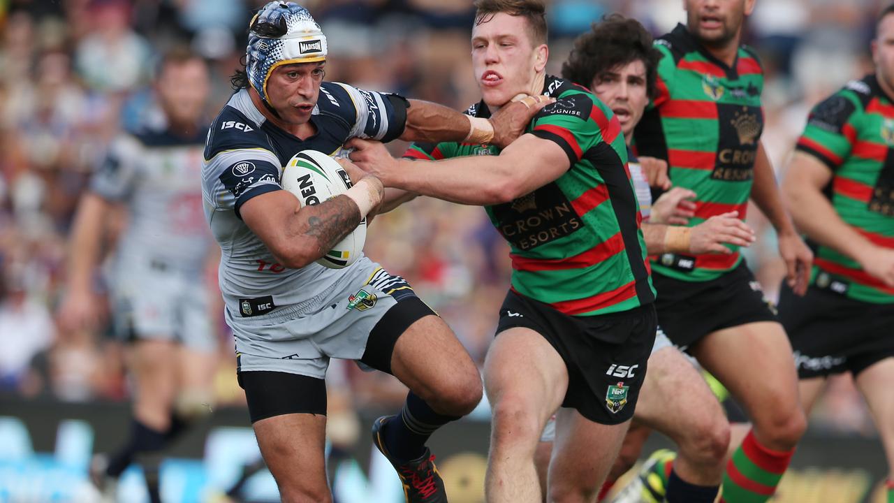 Live NRL Raiders v Knights, Rabbitohs v Cowboys live scores, live