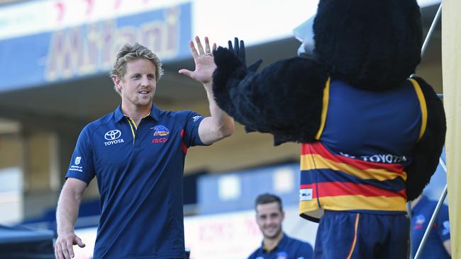 Rory Sloane at the Adelaide Crows season launch at West Lakes. Picture: Tom Huntley