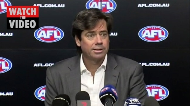 Gillon McLachlan: "All matches in round 11 will have no crowds"