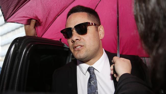 Jarryd Hayne has had an interesting sporting career. Picture: AAP/Darren Pateman