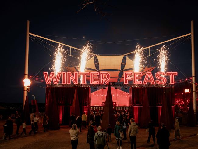 Winter Feast 2025 as part of Dark Mofo 2025. Picture: Rosie Hastie/Dark Mofo