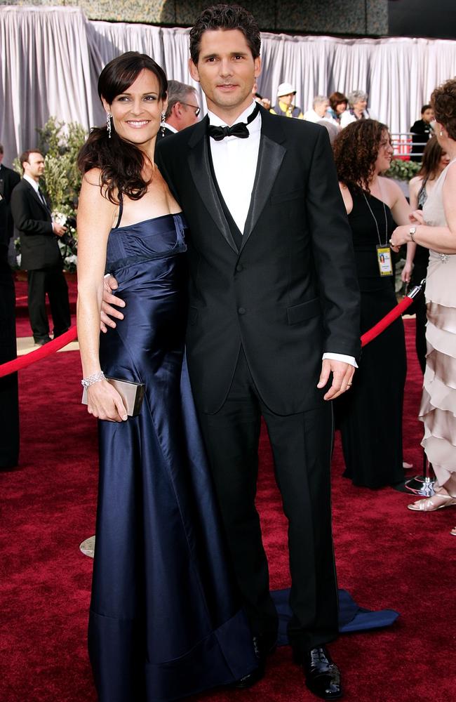 Eric Bana and his wife Rebecca Gleeson at the 78th Annual Academy Awards. Picture: Frazer Harrison/Getty Images