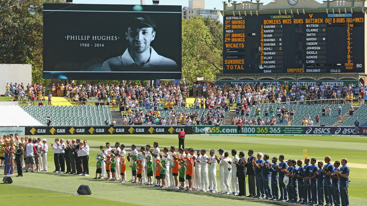 Australia V India 2014: Phillip Hughes Honoured Before First Test ...