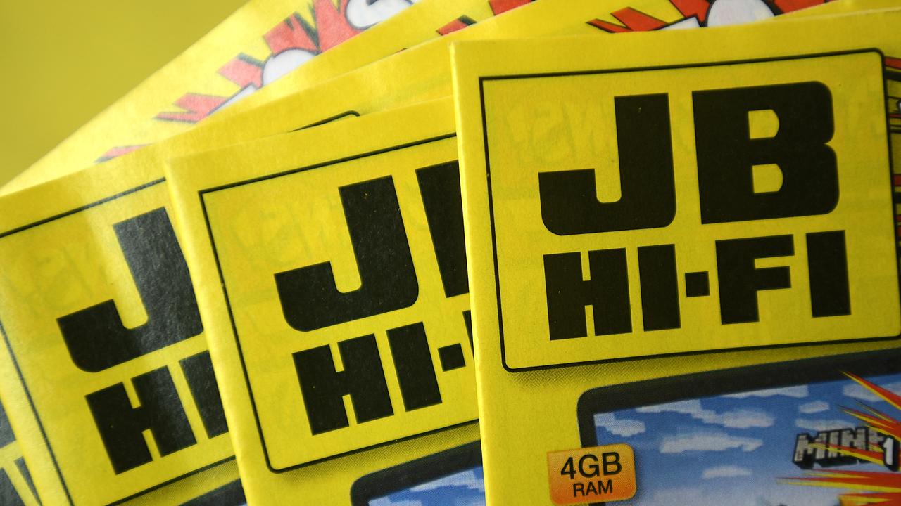 JB Hi-Fi says the sales momentum continued into January. Picture: NCA NewsWire/Joel Carrett