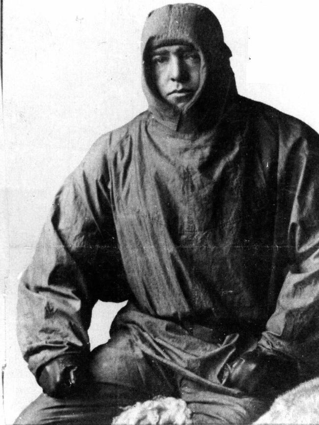 Antarctic explorer Sir Ernest Shackleton.