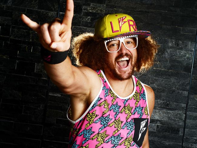 Sorry ... Redfoo made an apology for anything past, present and future he has said or done which has or will offend anyone. Picture: Stuart Quinn.