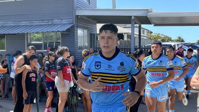 Meninga Cup game between the Norths Devils and Redcliffe Dolphins. Sunday March 19, 2023. Picture, Nick Tucker.