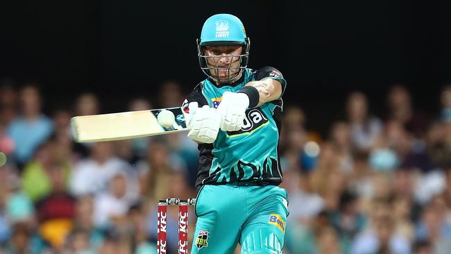 Brendon McCullum captains the Heat.