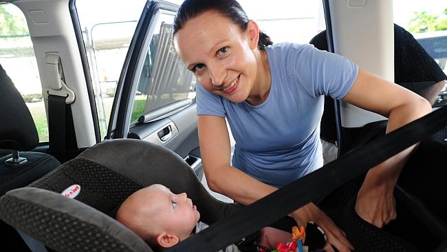 Installing baby clearance capsule