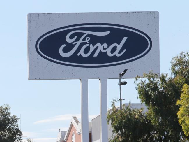 Ford's manufacturing plant in Geelong, Friday, 24, 2013. Ford will cease its manufacturing operations in Australia by October 2016 with the loss of 1200 jobs. (AAP Image/David Crosling) NO ARCHIVING