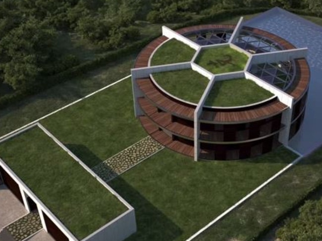 Spanish architect Luis de Garrido’s design.