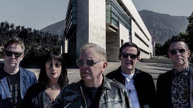 New Order say writing new music when you’re over 60 is complicated. Pic: Supplied