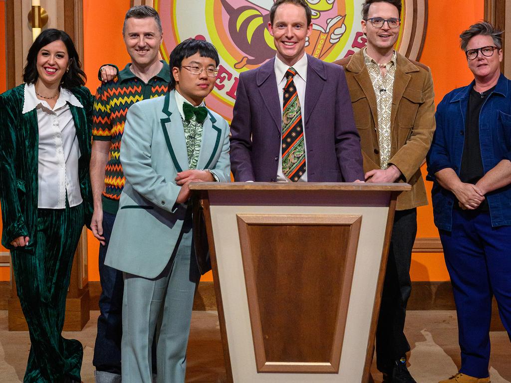 Guy Montgomery and his spelling pals are back.
