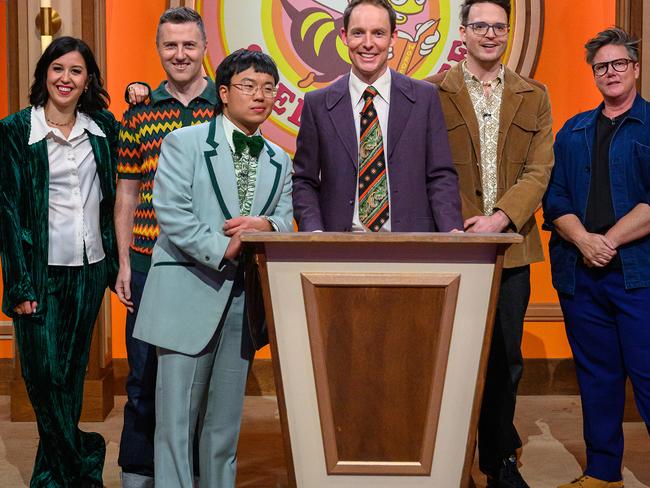 Guy Montgomery and his spelling pals are back.
