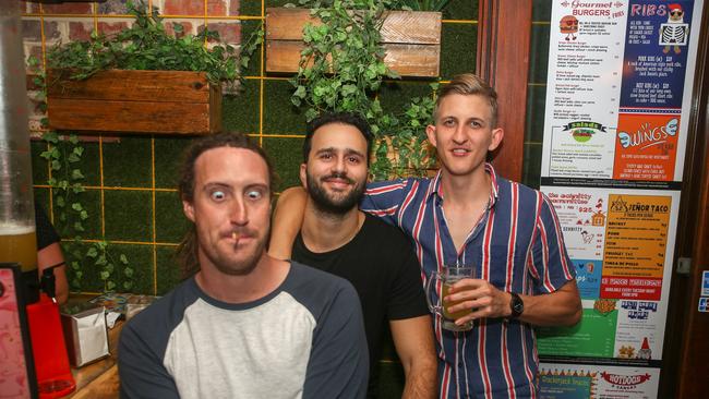 THE COURTYARD: Geordie Coventry, Luca Vergari and Jason Hayden