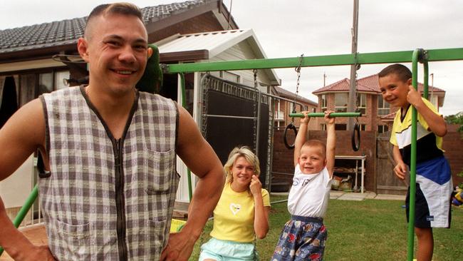 Kostya Tszyu at the family home in Sans Souci in 2000. Image: Sam Ruttyn.