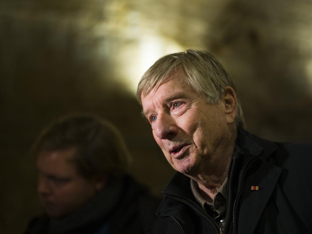 Ulrich Pfeifer, now 84, was also involved in the plot. Picture: AP Photo/Markus Schreiber.