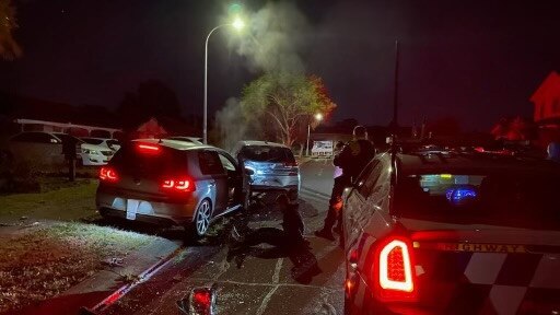 A teenager has been charged following a midnight police pursuit in Bossley Park in Sydney's south west.