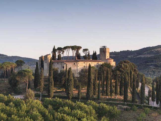 Hotel Castello di Reschio, Umbria, Italy.