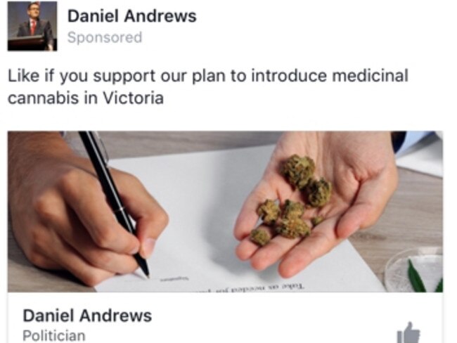 This sponsored Facebook post cost taxpayers $977.88.