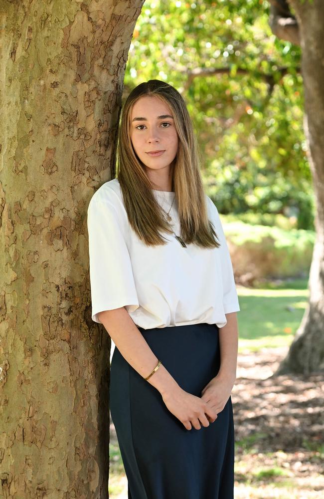 Kayla Wonder has said students that saw the leaked questions before sitting the exam received an unfair advantage. Picture: Josie Hayden