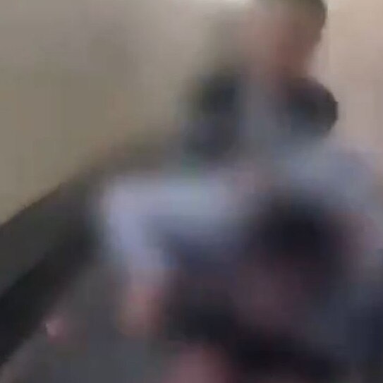 Another still from the appalling video