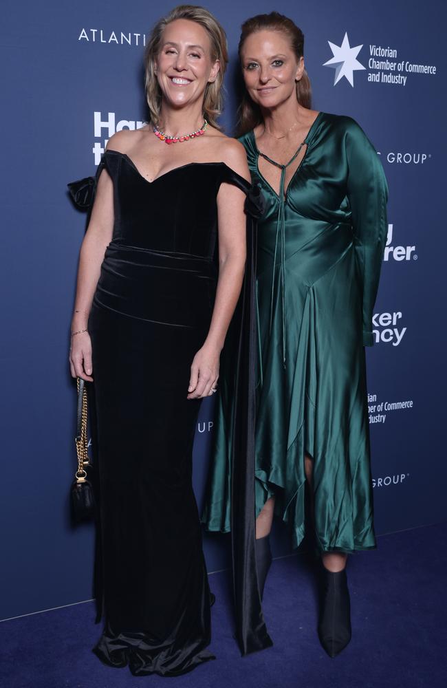 Kylie Rogers and Edwina Speakman. Picture: David Crosling