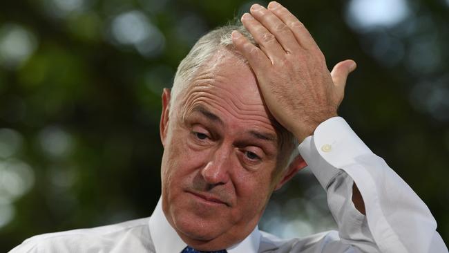 Australian Prime Minister Malcolm Turnbull after a visit to the Bomana War Cemetary near Port Moresby, Papua New Guinea yesterday. (Pic: AAP/Lukas Coch)