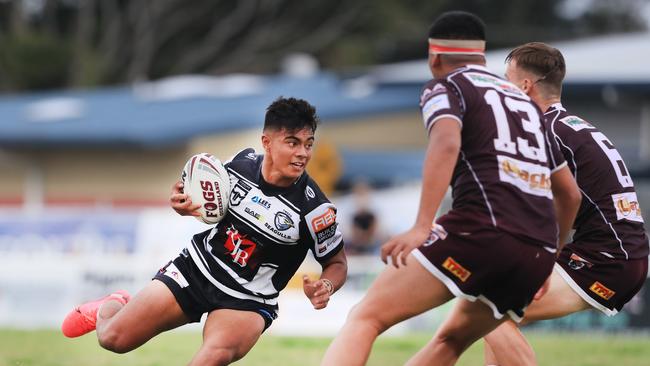 Keano Kini playing for Tweed. Picture: Scott Powick Newscorp