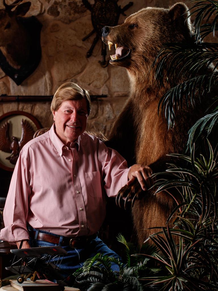 Radio broadcaster Jeremy Cordeaux at his Adelaide home. Picture: Matt Turner