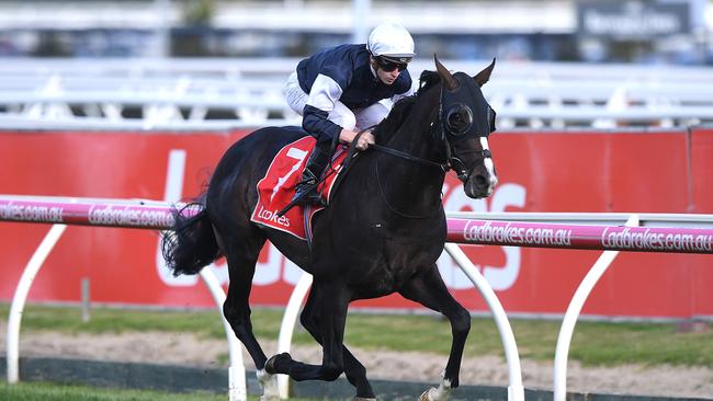 Yucatán is eased down after a stunning performance in the Herbert Power Stakes.