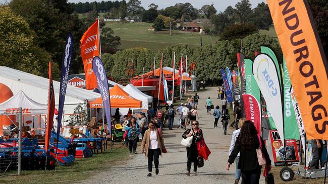 Ag suffers: Farm World at Lardner Park was called off this year due to coronavirus. Picture: Yuri Kouzmin