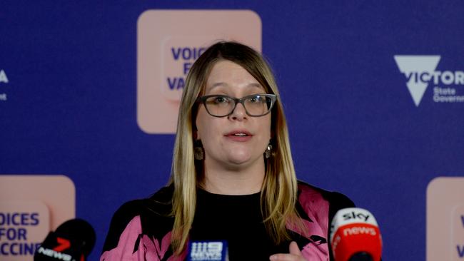 Deputy secretary of Covid response, Kate Matson, said cases were starting to grow in the east. Picture: NCA NewsWire / Andrew Henshaw