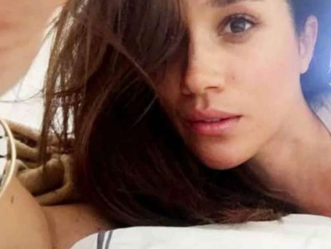 A selfie from Meghan Markle’s since-deleted Instagram account.