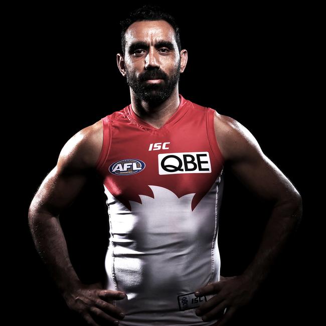 Former Sydney Swans footballer Adam Goodes. Picture. Phil Hillyard