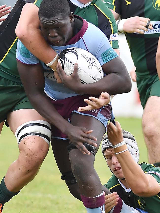Norths player Okaw Obonno, John Gass