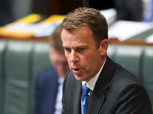 Australian Social Services Minister Dan Tehan has defended the trial. Picture: AAP