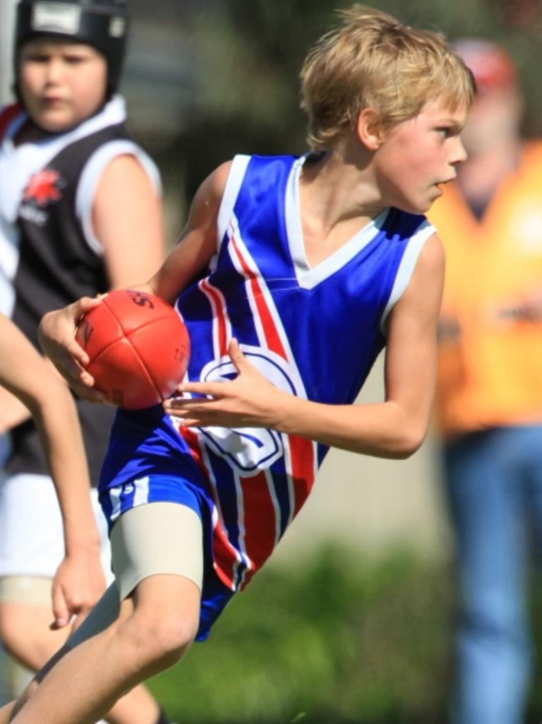 Bailey Smith as an under-11 player.