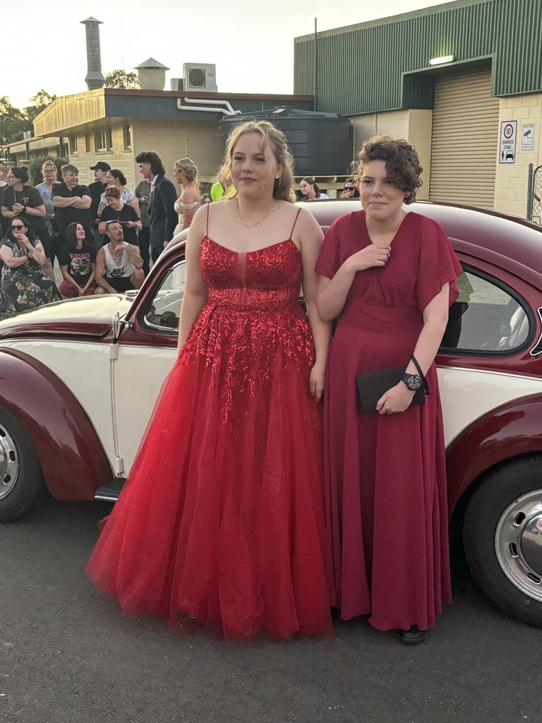 The students from Nanango State School celebrate their formal.