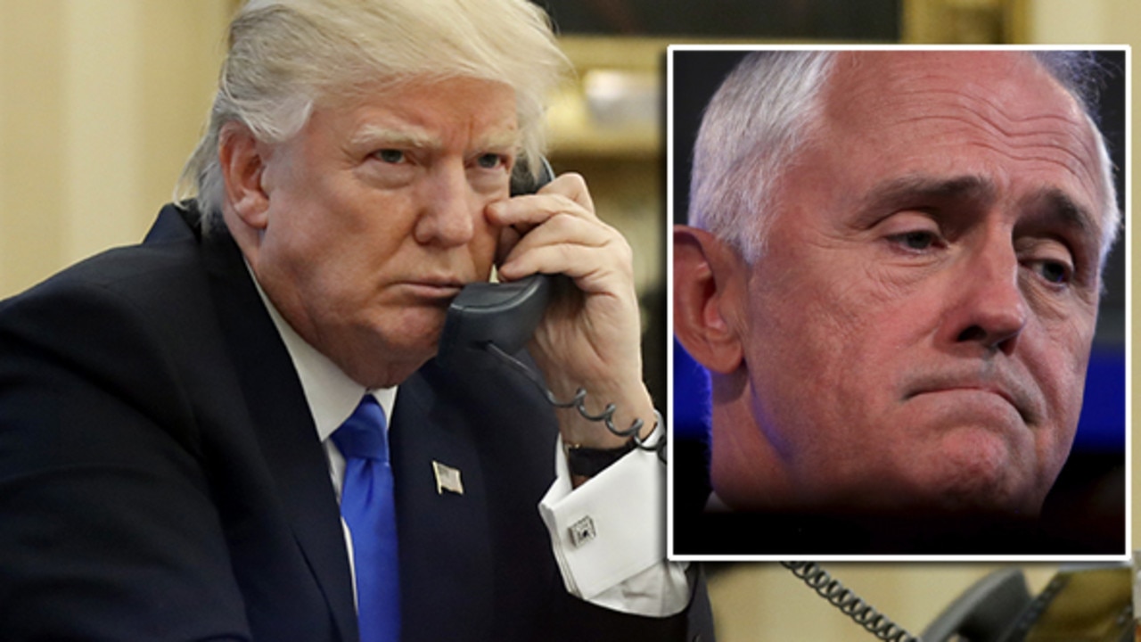 Former Australian PM Malcolm Turnbull detailed bizarre phone calls with the US President in his memoir. Picture: AP Photo/Alex Brandon