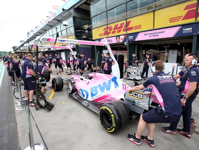 The F1 Grand Prix of Australia was cancelled.