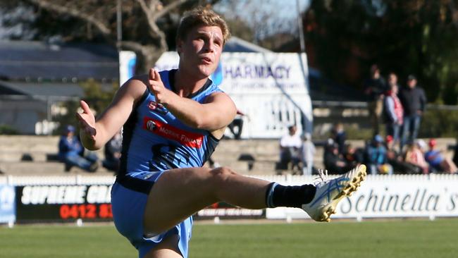 Sturt onballer Sam Colquhoun named Player of the Week after impressive performance against the Eagles. Picture: Emma Brasier