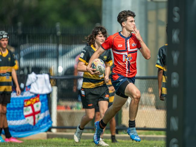 MacKilop Saints vs Palmerston Crocs at 2023 Hottest 7s at TRL Stadium, Darwin. Picture: Pema Tamang Pakhrin