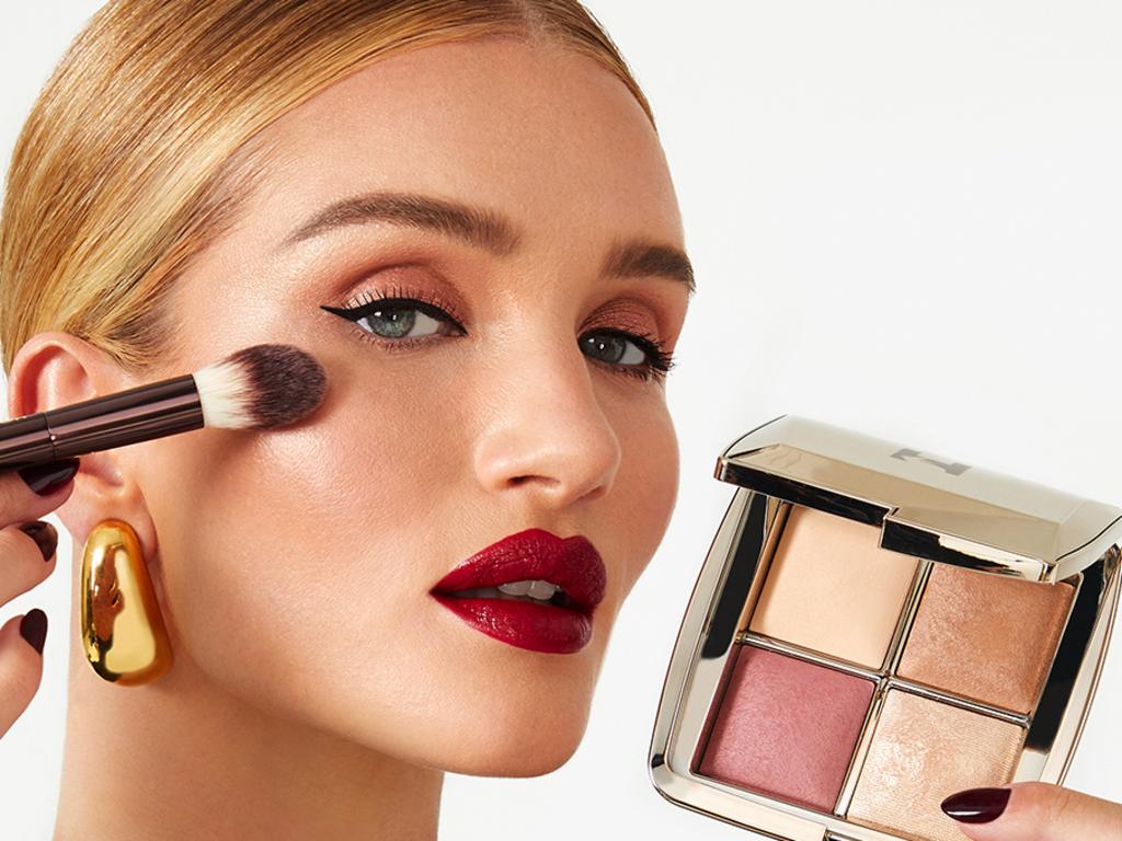 Rosie Huntington-Whiteley for Hourglass at Mecca Cosmetica. Picture: Hourglass