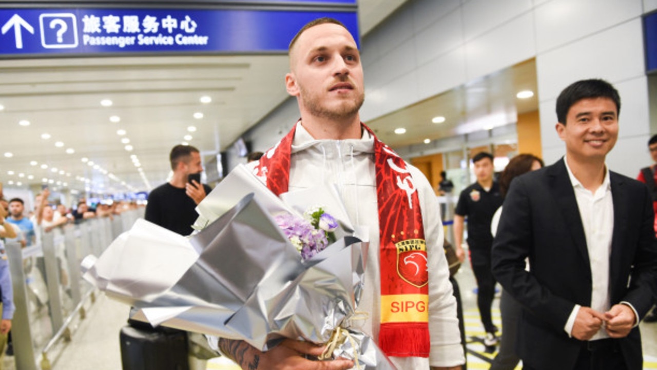 Marko Arnautovic has arrived in Shanghai