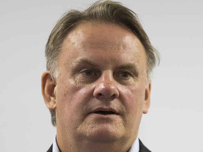 Mark Latham spoke at the Liverpool Public Library. Photo: Chris McKeen