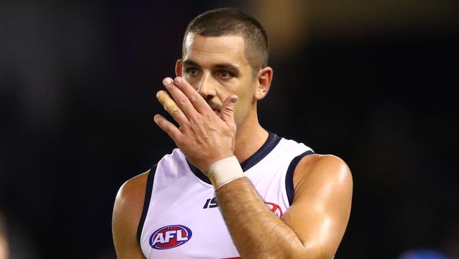  Taylor Walker of the Crows. Picture: Scott Barbour/Getty Images